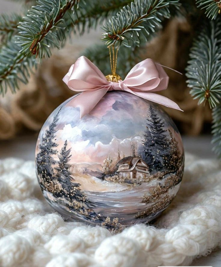 Pekná vianočná ozdoba a guľa 