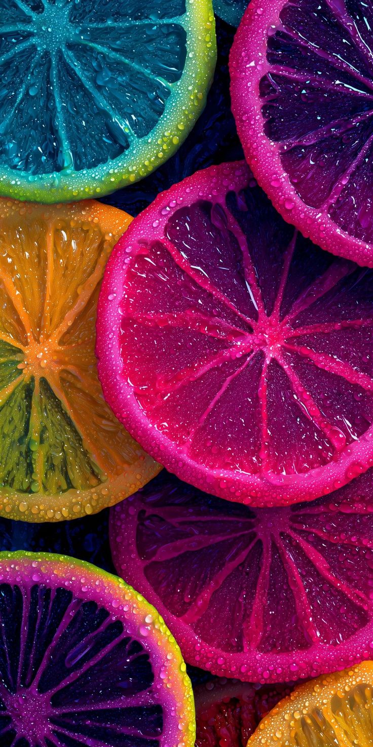 Neónové farby sú pekné 