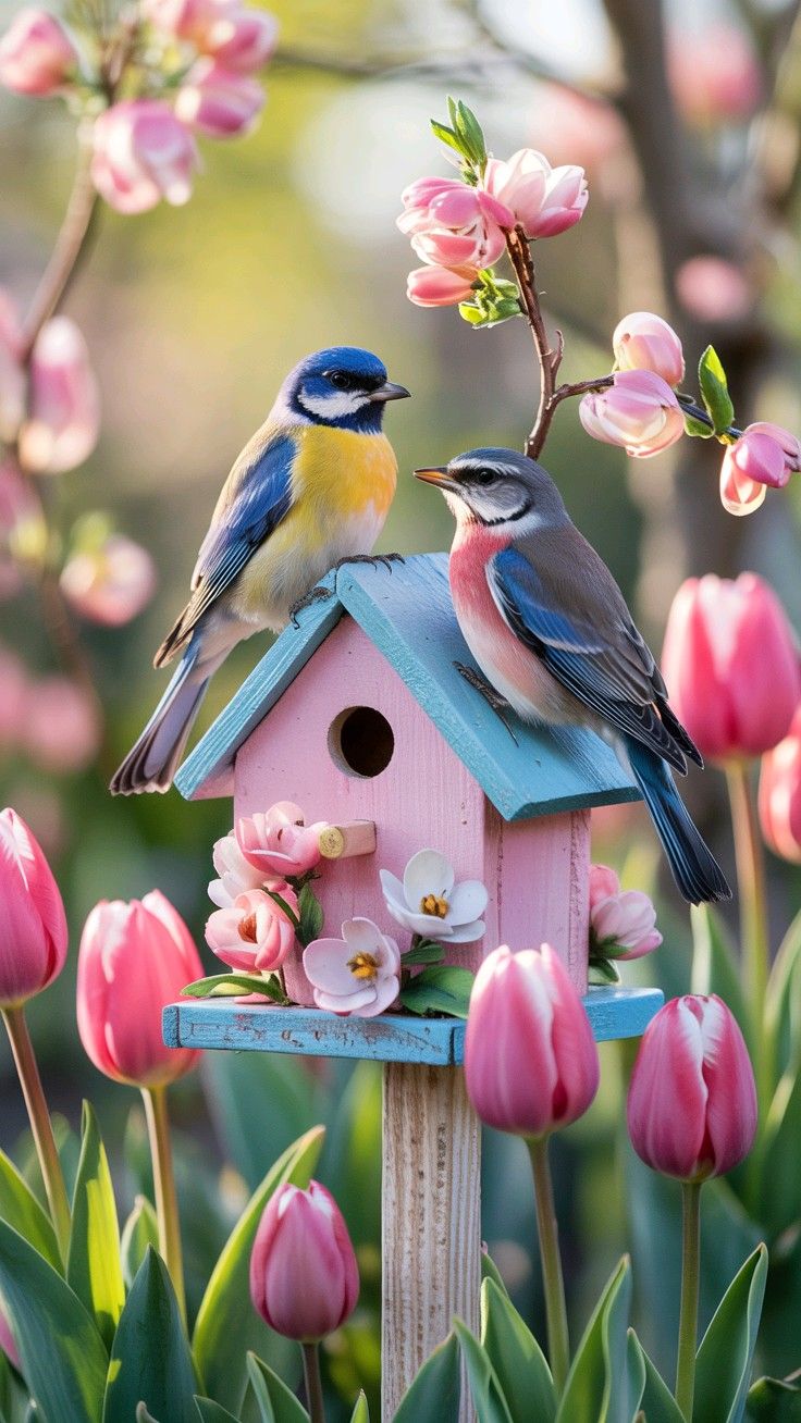 Jár  ( krásne farebné vtáčiky)